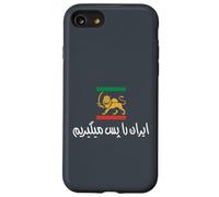 Shir o Khorshid Iran Ro Pas Migirim Drapeau Persan Lion et Soleil Coque pour iPhone SE (2020) / 7/8