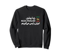 Shir o Khorshid Iran Ro Pas Migirim Drapeau Persan Lion et Soleil Sweatshirt