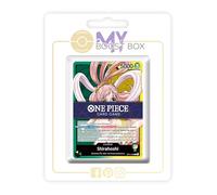 Shirahoshi 022 Leader & Toutes Les Cartes C/UC/R Jaunes - Myboost X One Piece 11 - des poings vifs comme l'éclair - Coffret de 18 Cartes One Piece Françaises