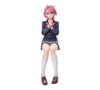 Shiratori Figurine anime fille mignonne modèle PVC position assise Shiratori Action Figurine 15 cm Ornements de bureau pour chambre à coucher