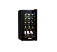 Klarstein Cave à vin Shiraz 15 Slim Uno 44 L 5-18°C Panneau tactile Noir