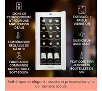 Shiraz 15 Slim Uno Cave à vin 44 L Panneau de contrôle tactile 5-18° C G