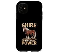 Shire Horse Shire Giant Gentle Power Design Coque pour iPhone 11
