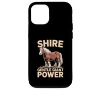 Shire Horse Shire Giant Gentle Power Design Coque pour iPhone 12/12 Pro