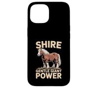 Shire Horse Shire Giant Gentle Power Design Coque pour iPhone 15