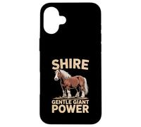 Shire Horse Shire Giant Gentle Power Design Coque pour iPhone 16 Plus