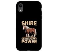 Shire Horse Shire Giant Gentle Power Design Coque pour iPhone XR