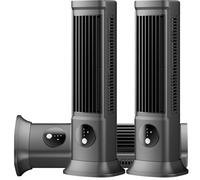 Shirem Cooling Ace, Refroidisseur D'air, Climatiseurs,Serum Cooling Ace Climatiseur,Climatiseur Portable, Ventilateur De Plancher Horizontal/Vertical À 90 ° (Noir x 2)