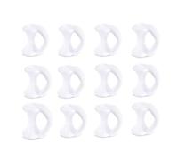 Shirene Séparateur Orteil,12 PCS Séparateurs D'orteils en Gel Ecarteur Orteil Correcteurs D'orteils et Lisseur Petit Entretoise d'orteil pour Course,Randonnée,Yoga