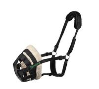Shires FreeGraze AirFlow Muselière pour poney Noir