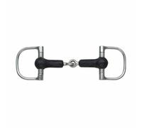 Shires - Mors de filet pour chevaux avec anneau en D (ER819)