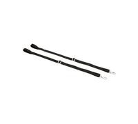 Shires - Sangles pour jambes des chevaux (Taille unique) (Noir)