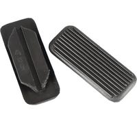 Shires - Semelles d'étriers, caoutchouc Pack de 2 ER220 (4,5 in) (Noir)
