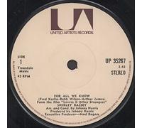 Shirley Bassey - For All We Know - Shirley Bassey 7" 45