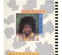 Shirley Brown - BOYFRIEND 12" SINGLE UK 4TH AND BROADWAY 1984 2 TRACK B/W LOOKING FOR THE REAL THING REMIX (12BRW31) PIC SLEEVE
