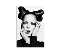 Shirley Manson 3 - Impression sur toile pour chambre à coucher - Décoration murale sans cadre (60 x 90 cm)