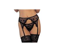 Shirley of Hollywood Nombre X622 Taille 3 X/4 X Rose festonné Broderie Garterbelt