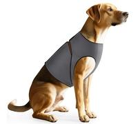 Shirt Apaisant Chien Adapté À La Peau - Gardez Votre Animal De Compagnie Calme Yorkie Shiba Inu Labrador Bulldog Anti-anxiété Veste,Gris,XL