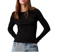 Shirt Calvin Klein Rib Longsleeve Femmes XL
