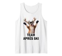 Shirt Équipe Après-Ski Cerf - Ski Groupe Hiver Débardeur