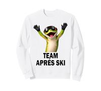 Shirt Équipe Après-Ski Grenouille - Ski Groupe Hiver Sweatshirt