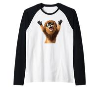 Shirt Équipe Après-Ski Lion - Ski Groupe Hiver Manche Raglan