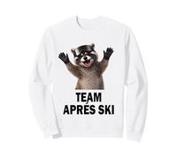 Shirt Équipe Après-Ski Raton Laveur - Ski Groupe Hiver Sweatshirt