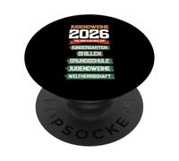 Shirt Jugendweihe 2026 - Oui, Mon Plan a fonctionné PopSockets PopGrip Adhésif