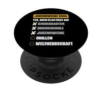 Shirt Jugendweihe 2026 - Oui, Mon Plan a fonctionné PopSockets PopGrip Adhésif
