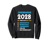 Shirt Jugendweihe 2028 - Oui, Mon Plan a fonctionné Sweatshirt