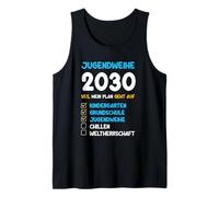 Shirt Jugendweihe 2030 - Oui, Mon Plan a fonctionné Débardeur