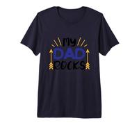 Shirt My Dad Rocks, Super Dad T-Shirt Haut de Gamme
