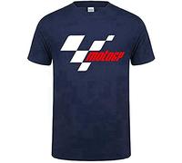 Shirt Rossi Moto GP Logo Tee Shirt for Team 46 Mens The Doctor Black White T-Shirt Motocycle Tshirt Navy XL