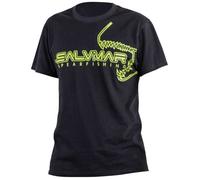 Shirt - SALVIMAR - Noir - 100% coton - Manches courtes - Poids 140g L