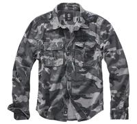 Shirt Vintage Brandit Longsleeve S-7XL Worker Hemd Freizeithemd Langarm Washed