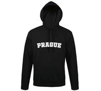 shirt84 Prague Sweat à capuche pour homme, Noir , M