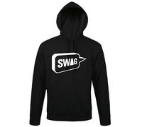 shirt84 Swag Sweat à capuche pour homme, Noir , XL