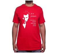 Shirtizz Je Te promet - Tshirt Johnny Hallyday Homme