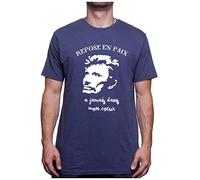 Shirtizz Repose en Paix - Tshirt Johnny Hallyday Homme