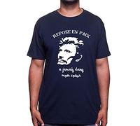 Shirtizz Repose en Paix - Tshirt Johnny Hallyday Homme