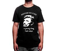 Shirtizz Repose en Paix - Tshirt Johnny Hallyday Homme