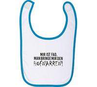 Shirtstown Bavoir kultiger Inscription en allemand Mir ist Fad, on me Renvoyez la Cour bouffons.