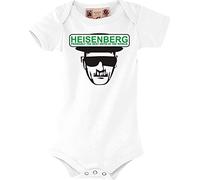 Shirtstown body pour bébé bREAKING bAD hEISENBERG blanc taille 0-18 mois