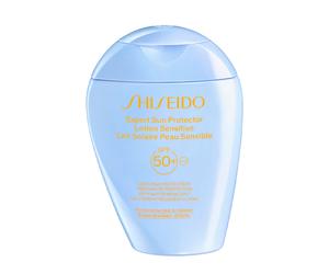 SHISEIDO Crème Solaire Visage Protection solaire experte SPF50 Lotion protectrice pour peaux sensibles