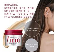 Shiseido - Fino Premium Touch Hair Mask 230G - Masque pour les cheveux - Conçu pour réparer les cheveux secs et abîmés par les colorations, les permanentes, le soleil et les agressions extérieures, ce
