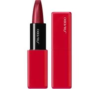 Shiseido Makeup Technosatin gel lipstick rouge à lèvres satiné teinte 411 Scarlet Cluster 4 g