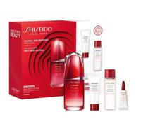 Shiseido - Programme Anti-Âge Global - Coffret Concentré Activateur Énergisant Ultimune 50 Ml + Mousse Nettoyante Clarifiante 15 Ml +Lotion Soin Équilibrante 30 Ml + Concentré Activateur Yeux Énergisa