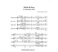 Shish-K-Bop for Saxophone Quartet by Charles Rochester Young