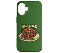 Shish Kabab Cuisine persane Cuisine du Moyen-Orient Art Coque pour iPhone 16