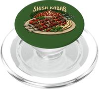 Shish Kabab Cuisine persane Cuisine du Moyen-Orient Art PopSockets PopGrip pour MagSafe